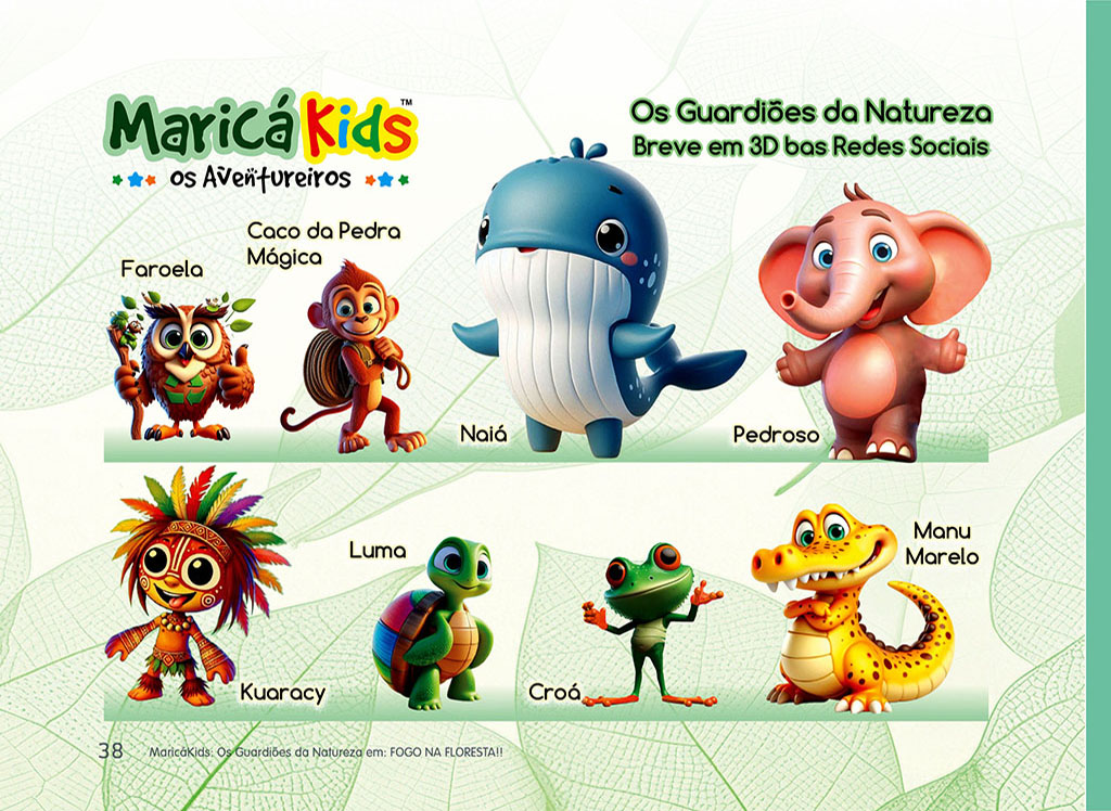 Os Guardiões da Natureza em 3D