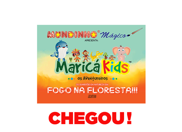 Livro Mundinho Mágico - Guardiões da Natureza 01 - Fogo na Floresta